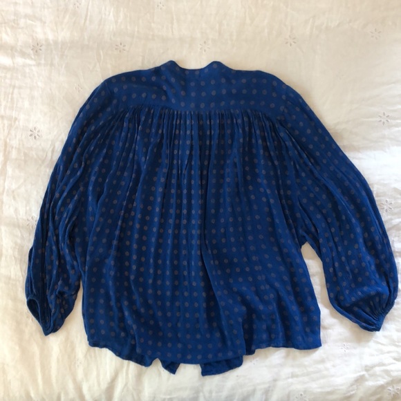 Collarless oversized Free People top - Picture 6 of 7